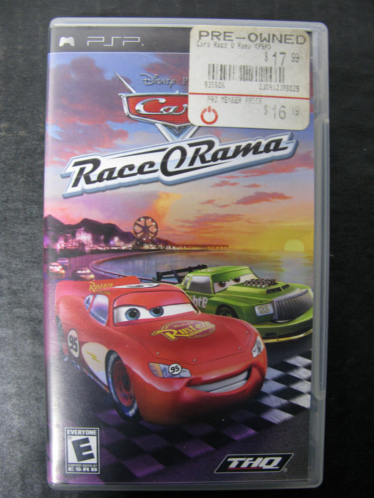 PSP Disney Cars Race O Rama