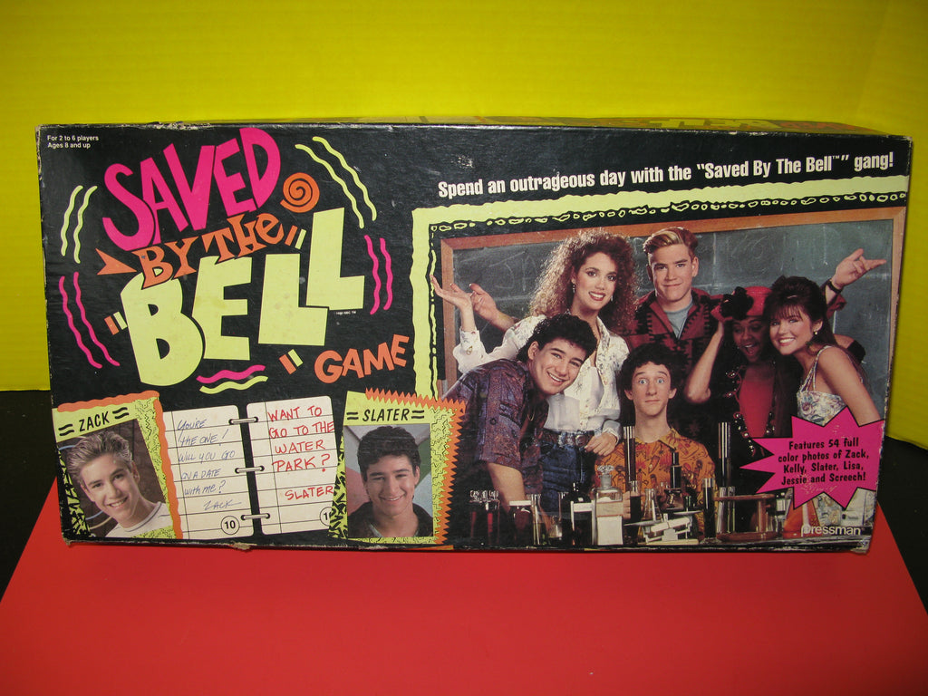 Vintage Saved By The Bell Board Game — The Pop Culture Antique Museum