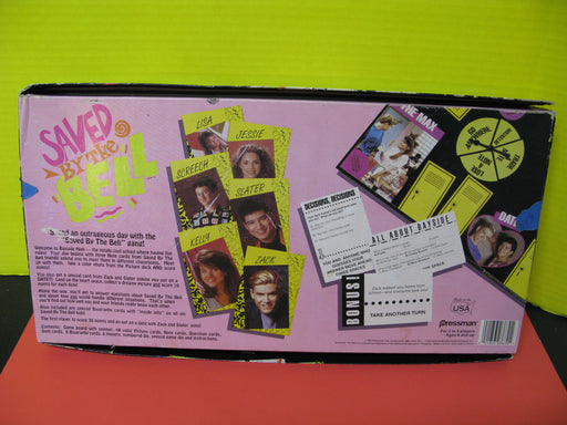 Vintage Saved By The Bell Board Game
