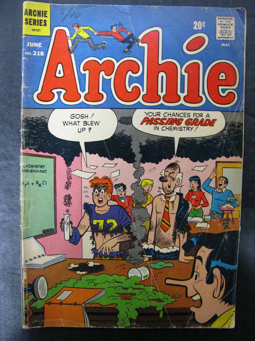 Archie No.218, June 1972 Comic