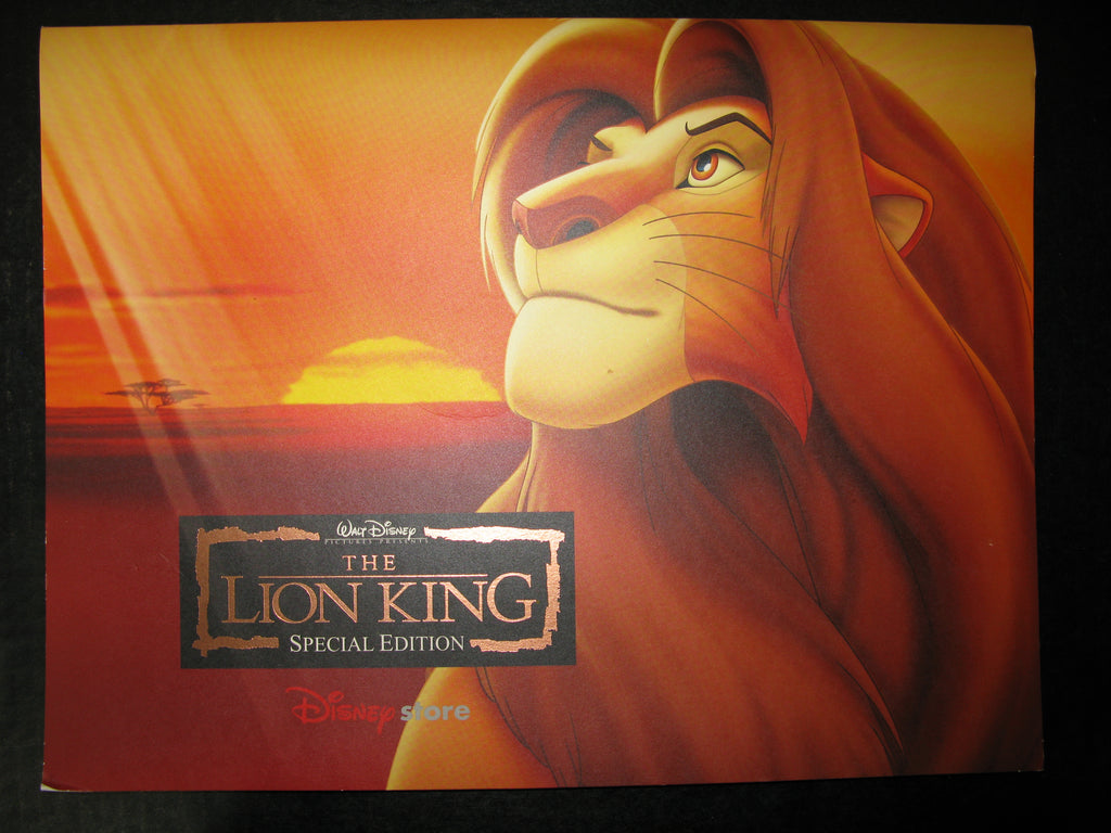 Walt Disney The Lion King Special Edition (4 Pictures) — The Pop