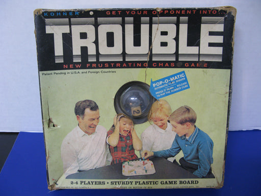 Trouble Board Game 1964