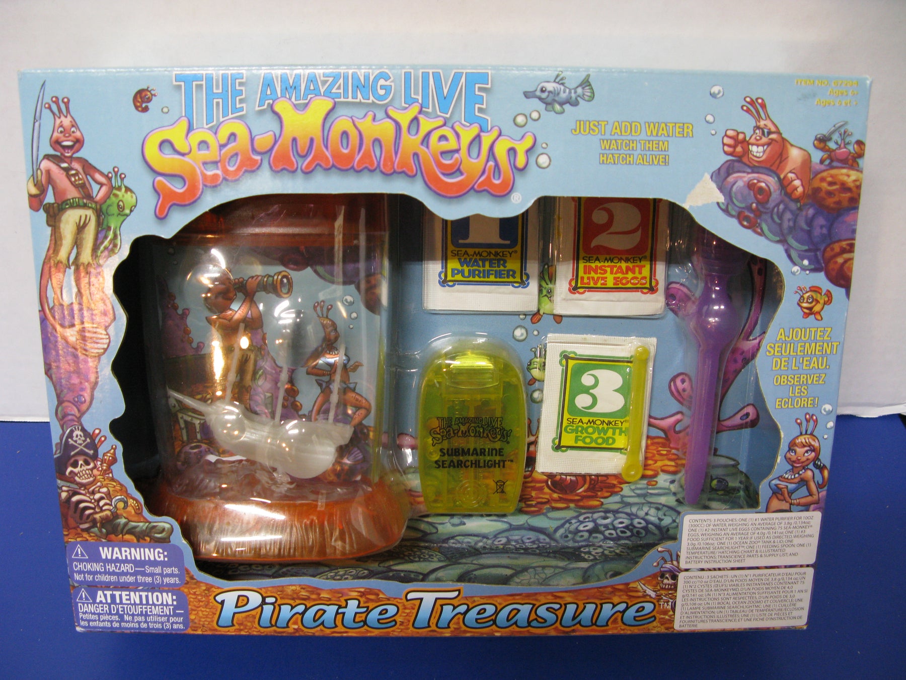 The Amazing Live Sea-Monkeys (Orange Tank)