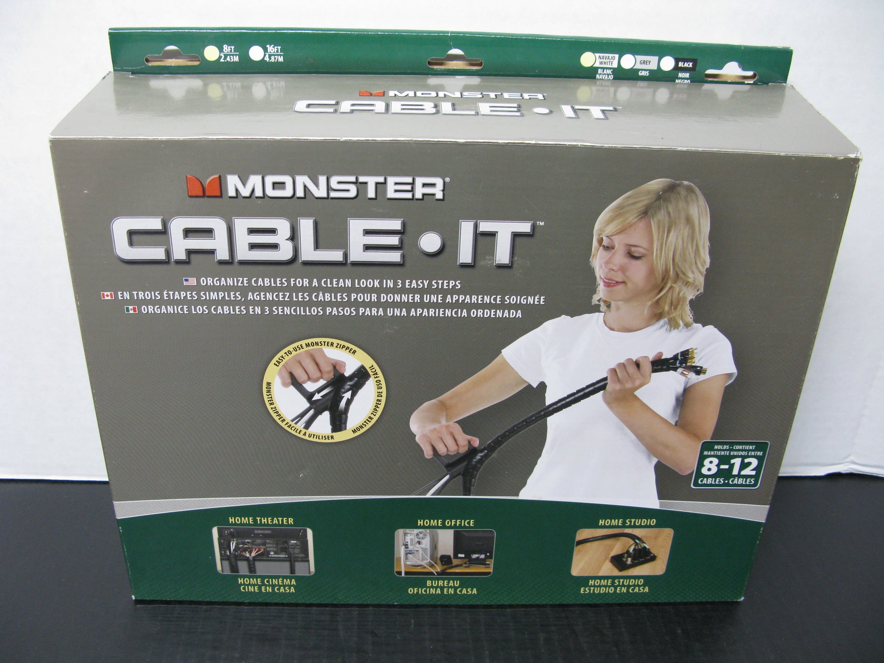 Monster Cable-It (Organize cables for a clean look in 3 easy steps)