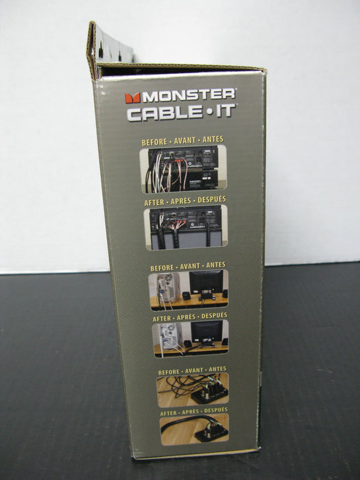 Monster Cable-It (Organize cables for a clean look in 3 easy steps)