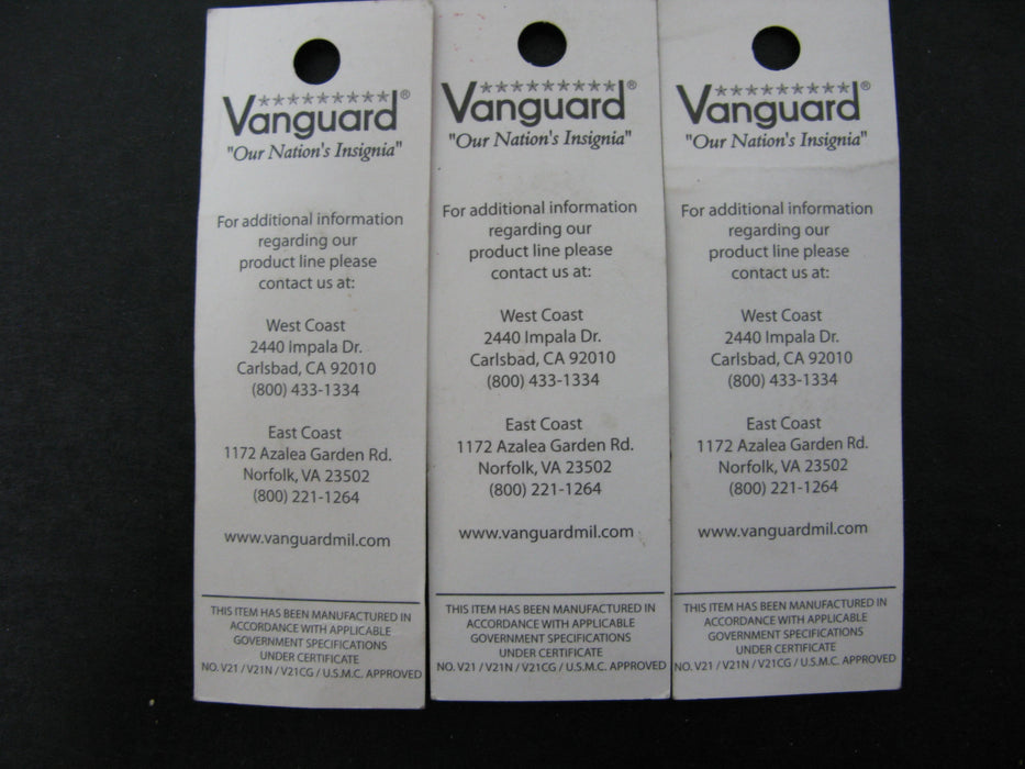 Vanguard Pins