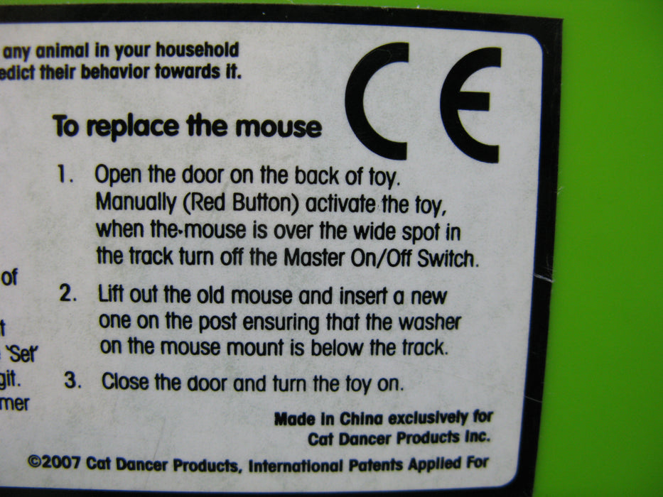 Mouse in the House Cat Toy