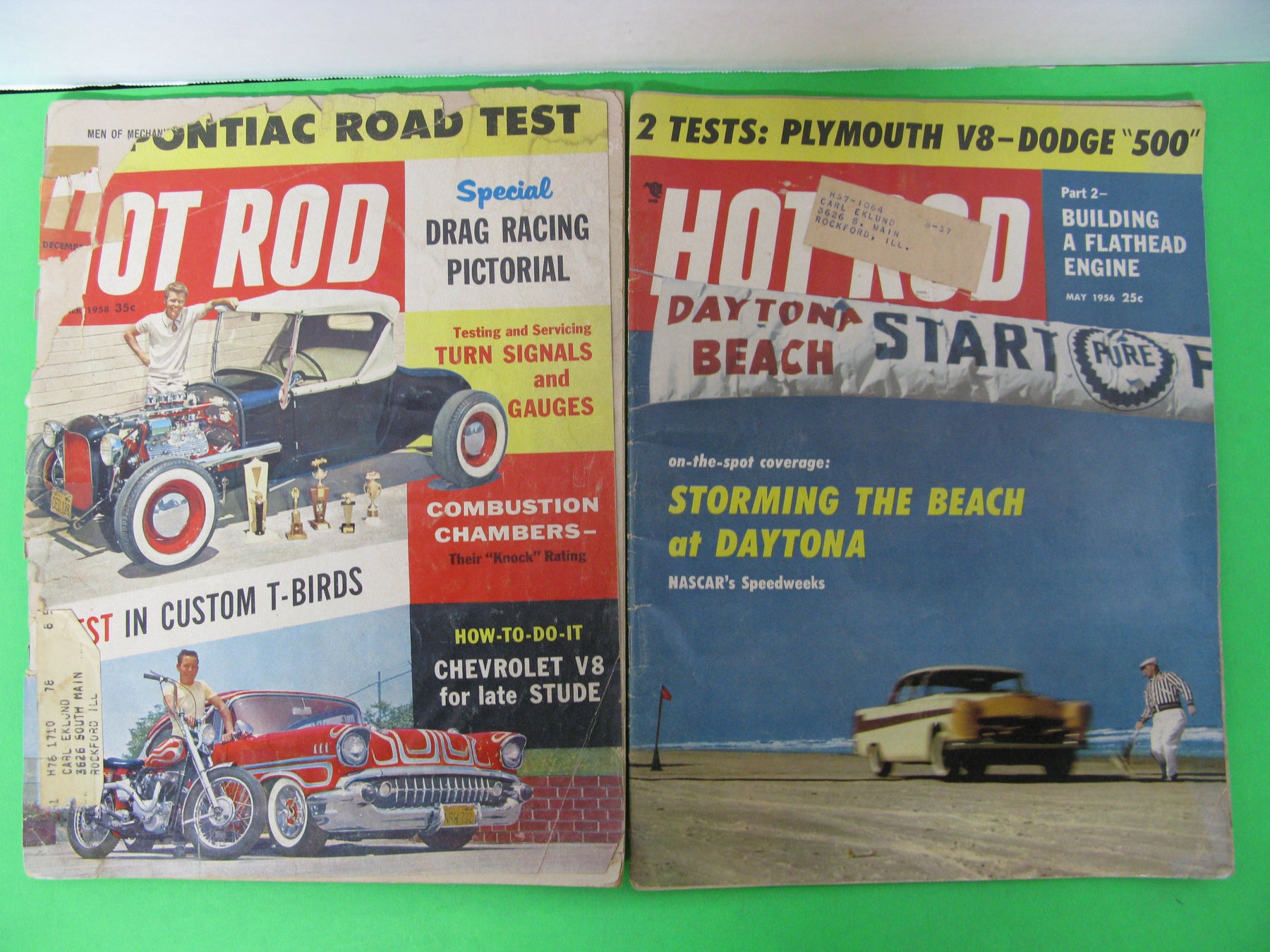 2 Hot Rod Magazines