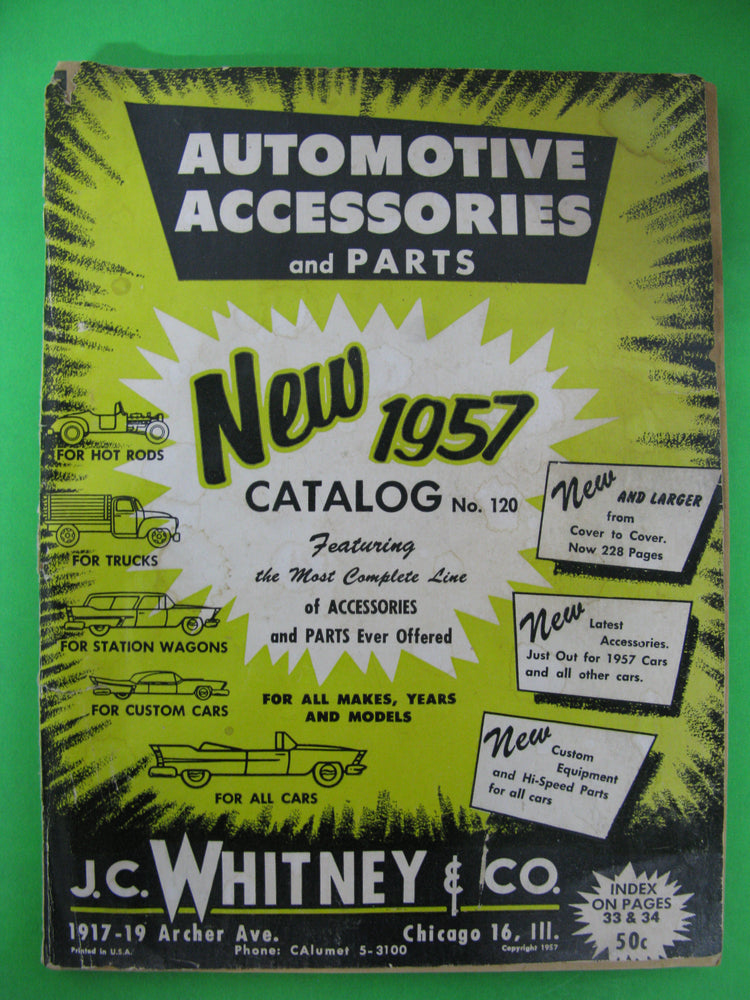 1957 Automotive Accessories and Parts Catalog