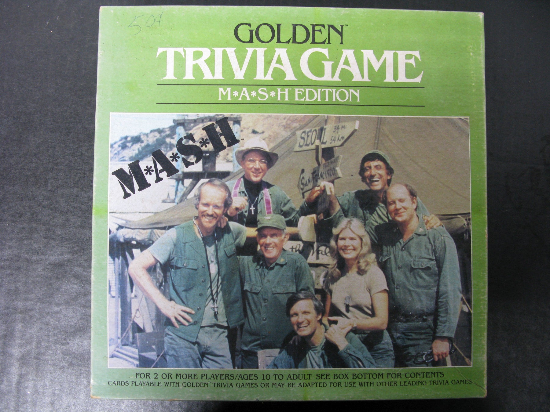 Golden Trivia Game M.A.S.H. Edition