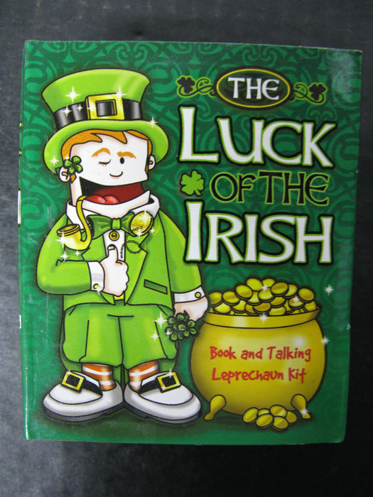The Luck of the Irish Book and Leprechaun