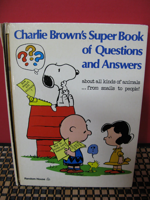 Charlie Brown's Super Book of Questions and Answers Book