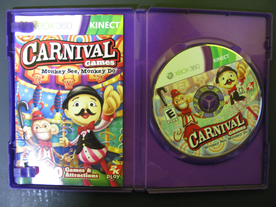  Carnival Games: Monkey See Monkey Do - Xbox 360