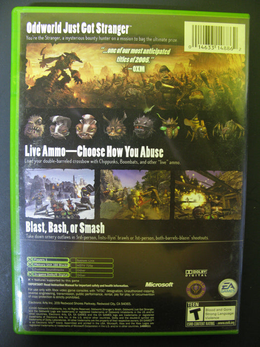 Xbox OddWorld Stranger's Wrath