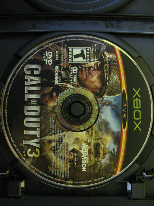Xbox Call of Duty 3