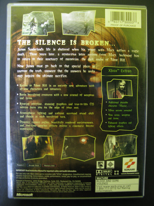 Xbox Silent Hill 2 Restless Dreams