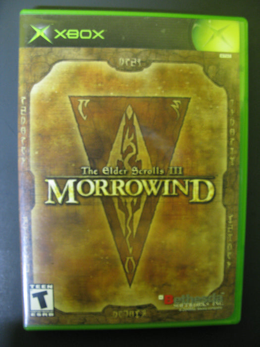 Xbox The Elder Scrolls III Morrowind