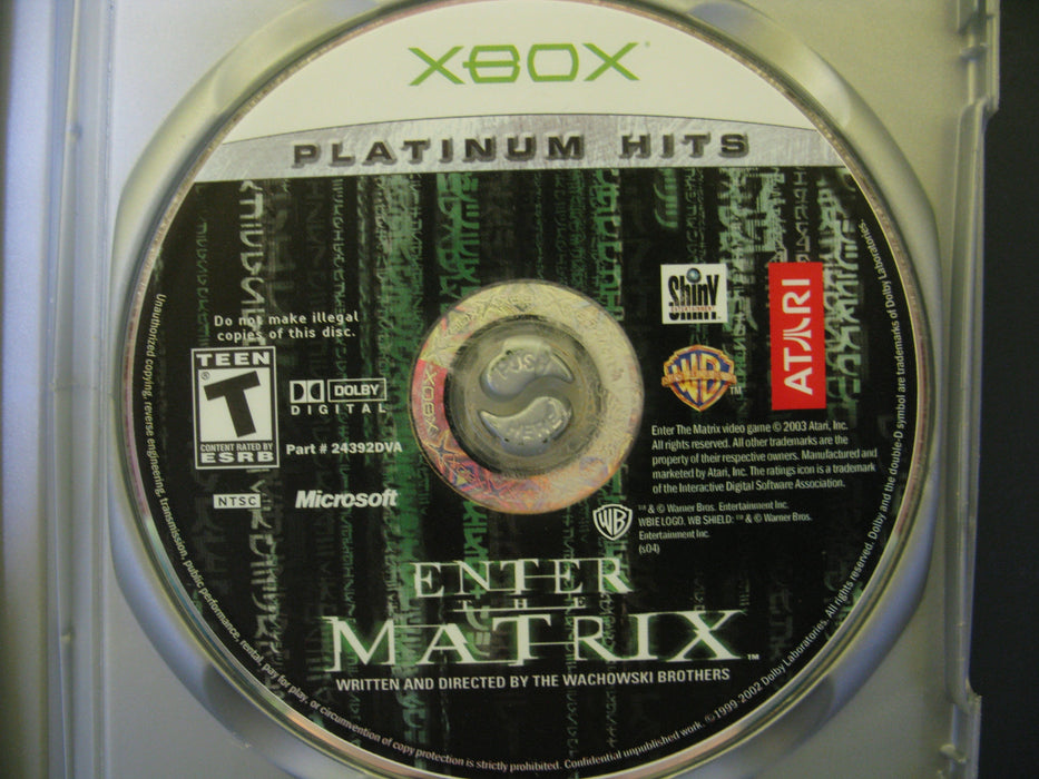 Xbox Enter the Matrix