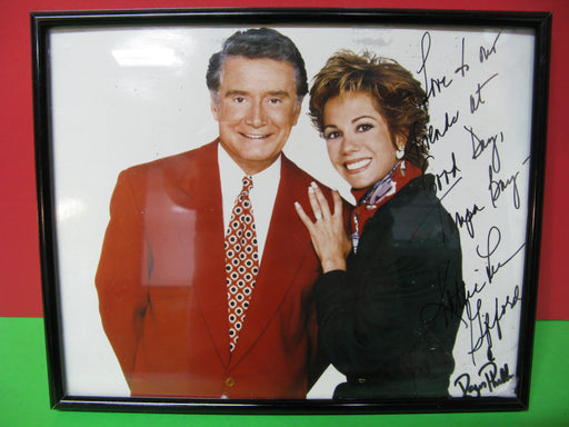 Kathy Lee Gifford and Regis Philbin Signed Photograph
