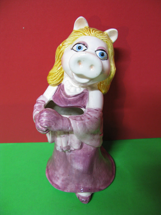 Miss Piggy Ceramic Pencil/Flower Holder