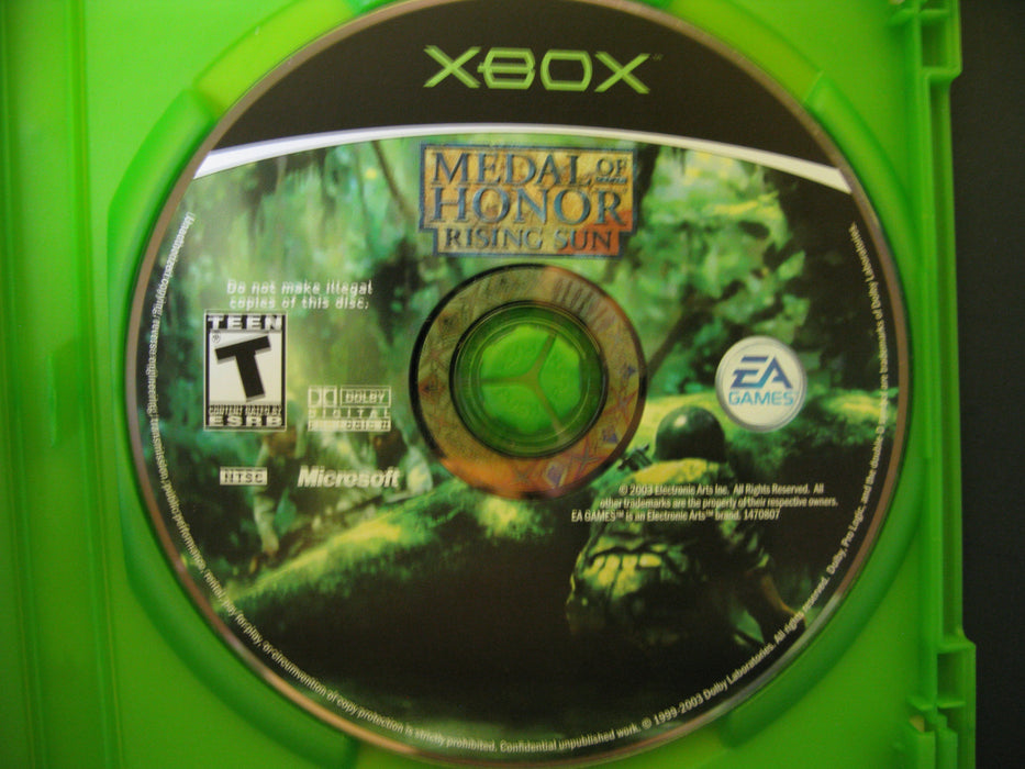 Xbox Medal of Honor Rising Sun