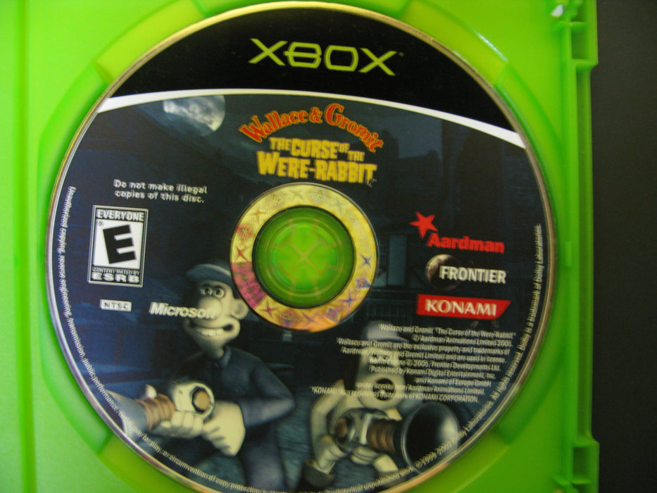 Xbox Wallace and Gromit The Curse of the Were-Rabbit