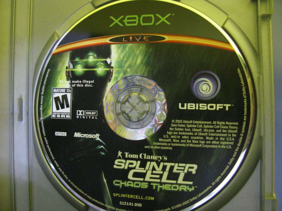 Xbox Splinter Cell Chaos Theory