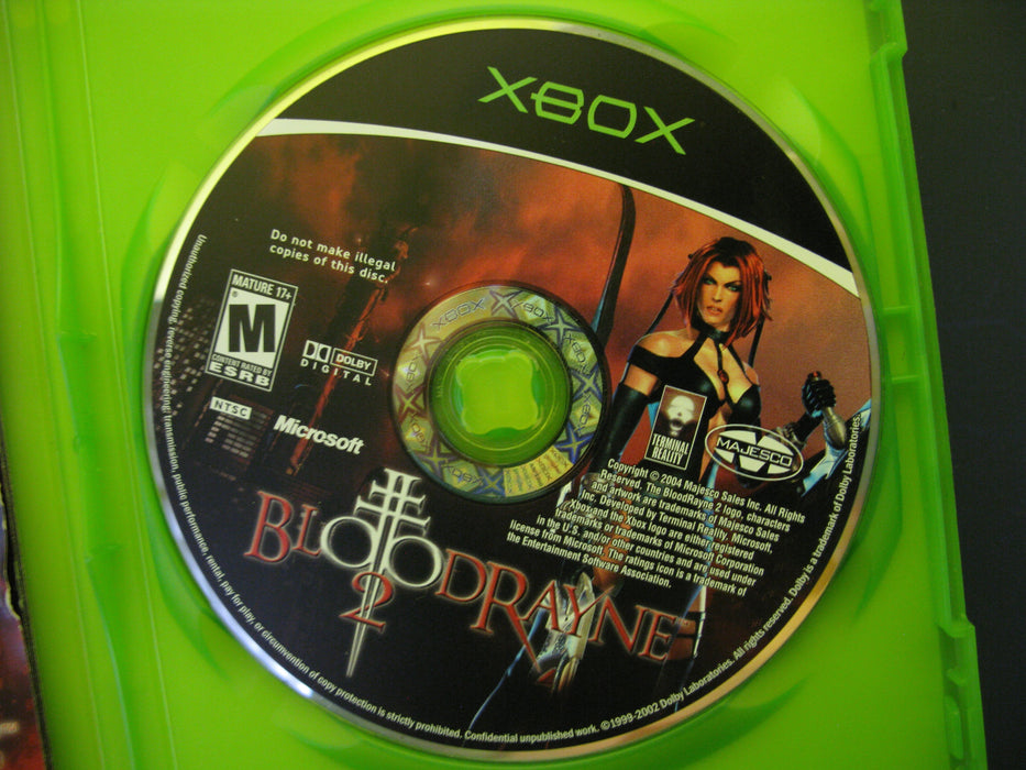 Xbox Bloodrayne 2
