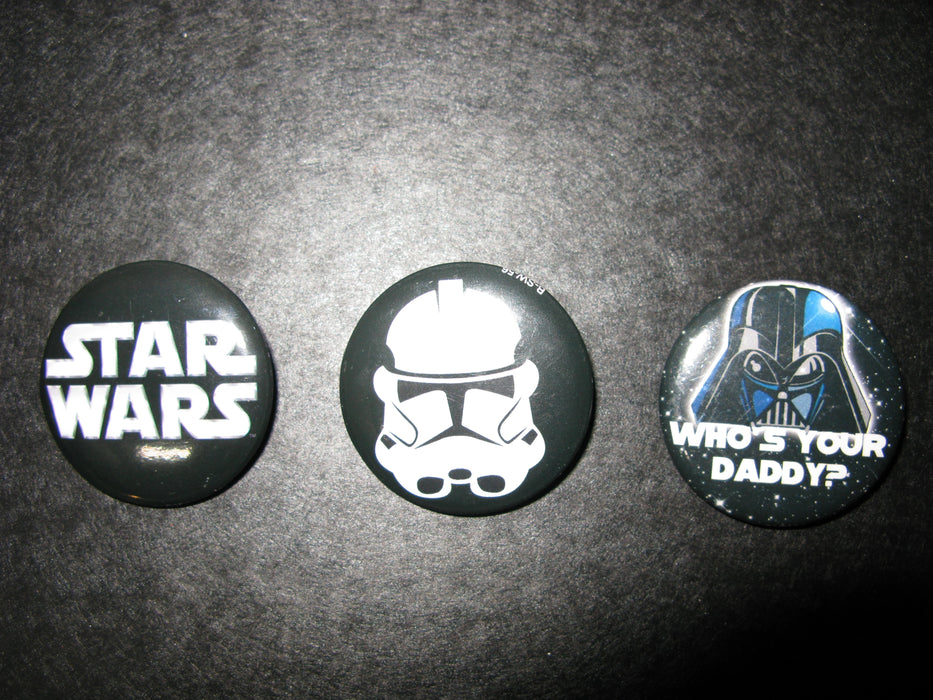 Troll, Star Wars Pins, and Bugs Bunny Figures