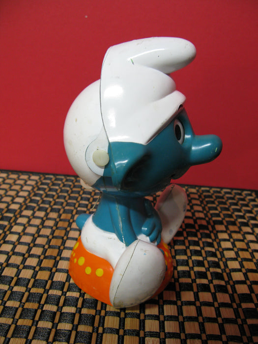 Vintage Smurf Pull String