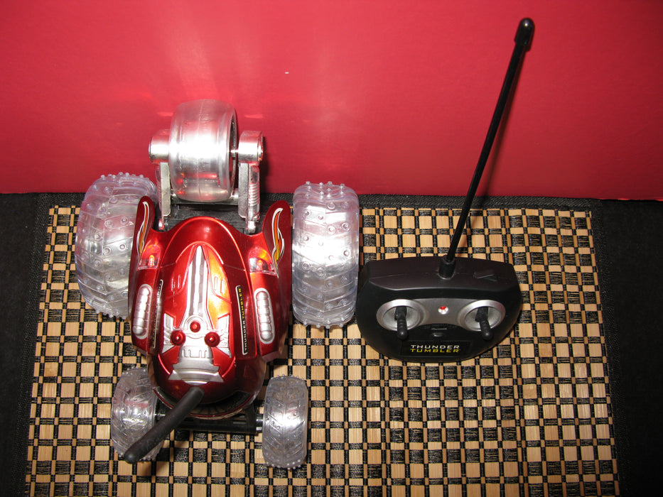 Red Thunder Tumbler Remote Controlled Vehicle