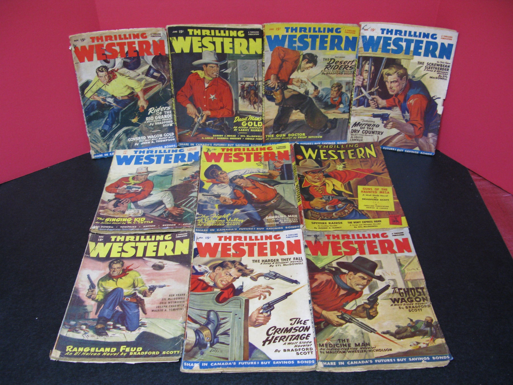 10 Thrilling Western Magazines