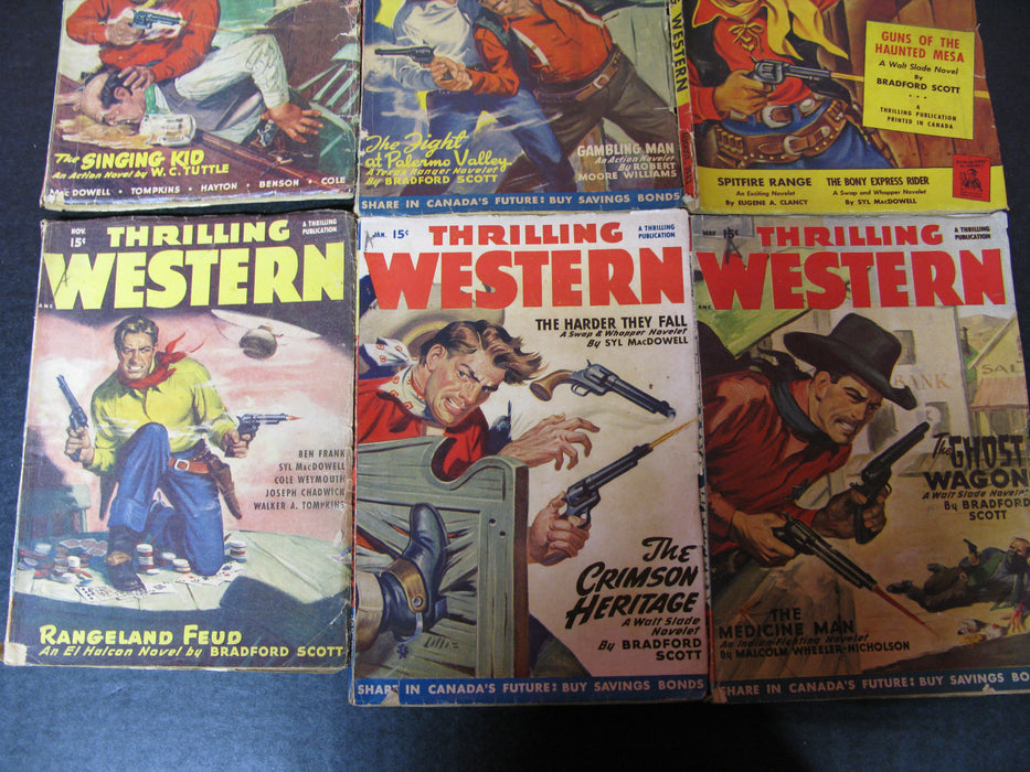 10 Thrilling Western Magazines