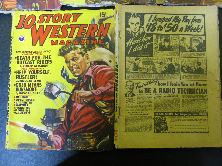 8 Story Western and Western Tales Magazines