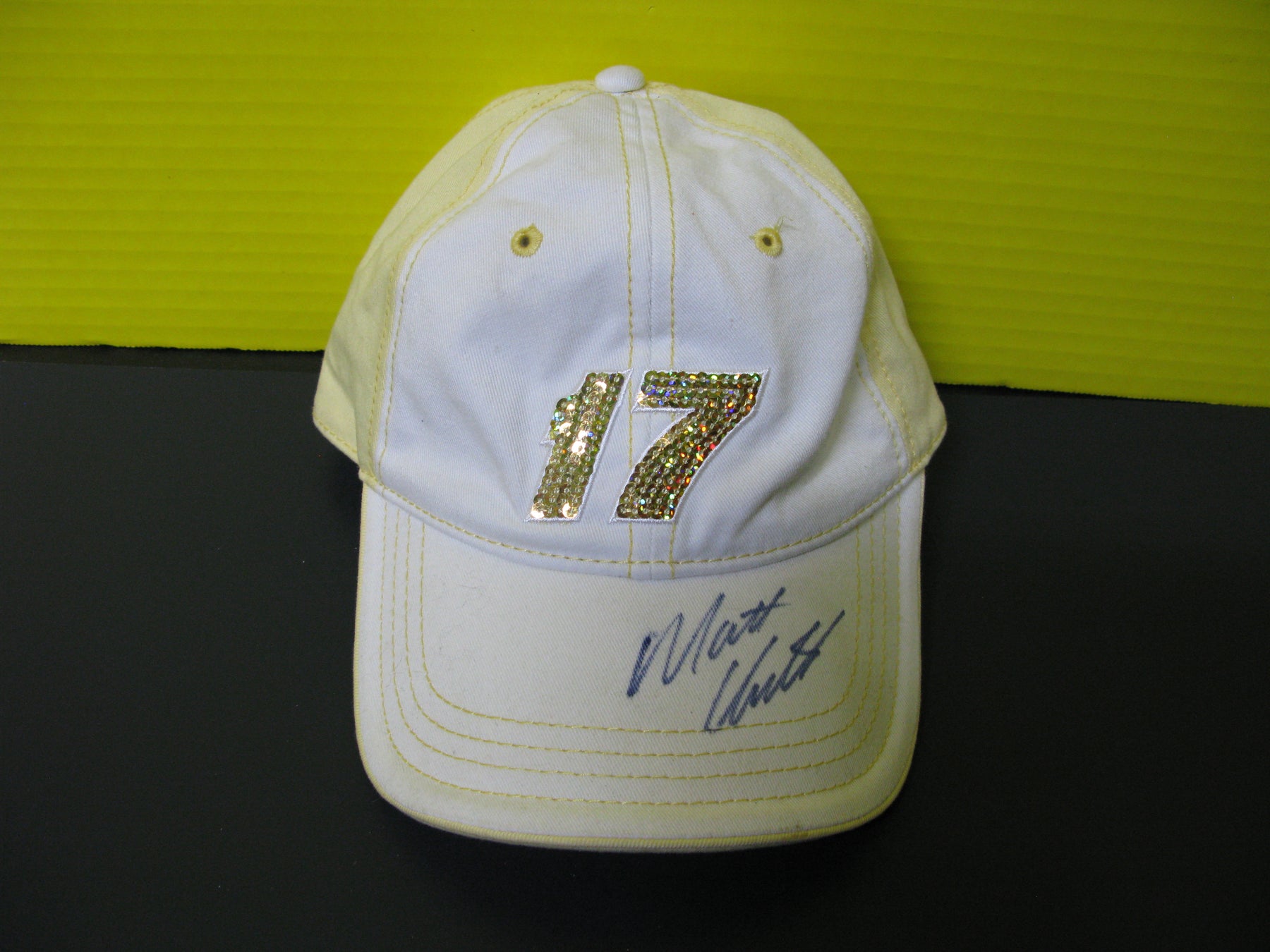 Cap Signed by Matt Kenseth # 17