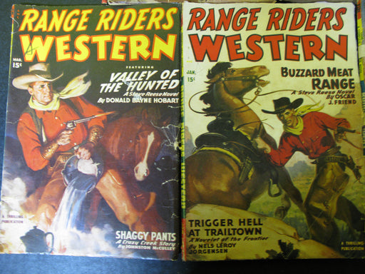 5 Range Riders Western Magazines