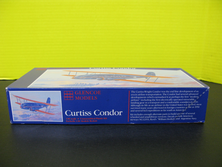 Curtiss Condor and Albatros DIII Plane Model Kits