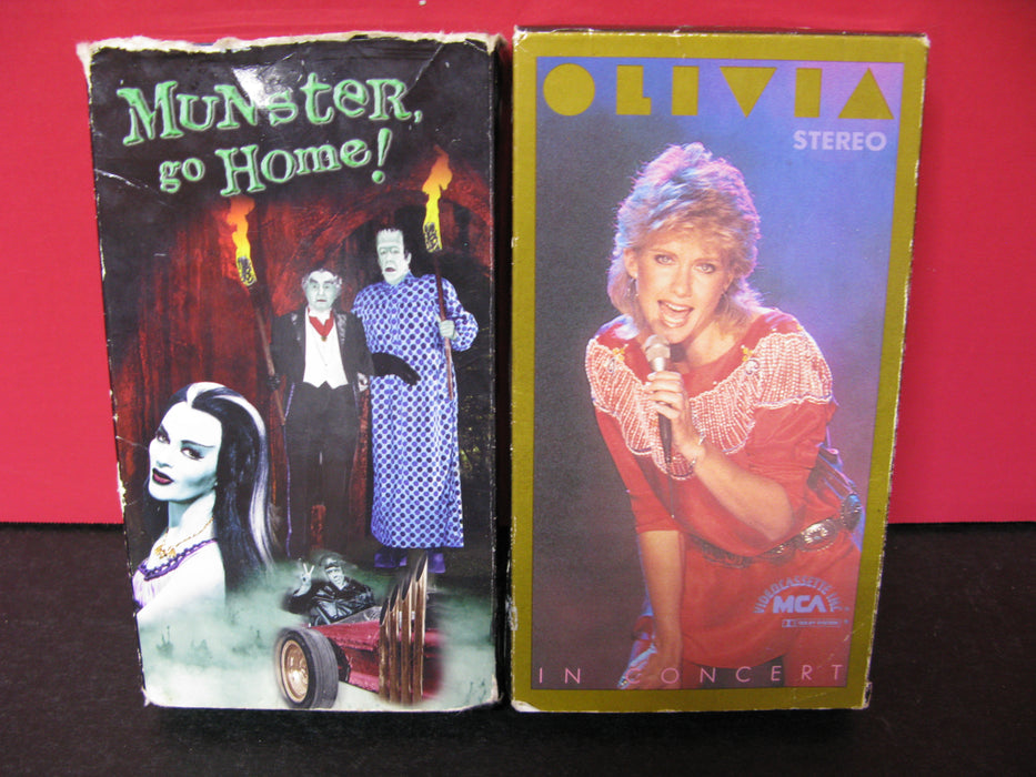 Olivia In Concert & Munster, Go Home! VHS