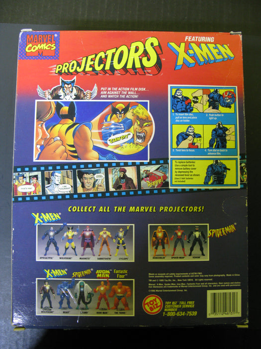1995 Marvel Comics Civilian Wolverine Projector Action Figure