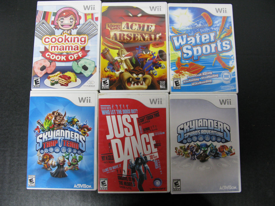 Lot of 56 Wii Games