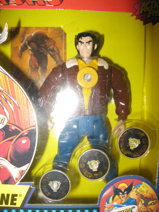 1995 Marvel Comics Civilian Wolverine Projector Action Figure