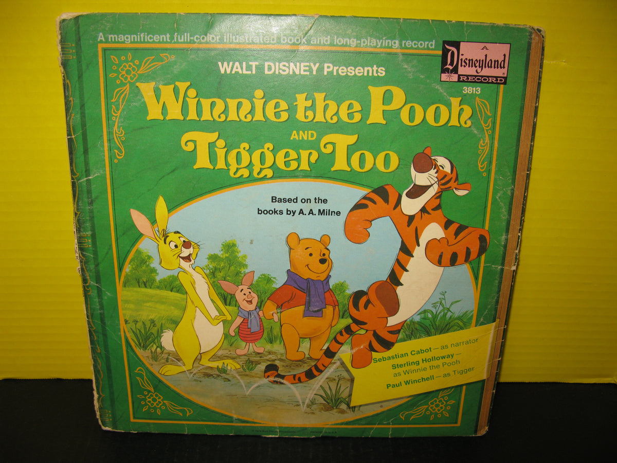 Winnie the Pooh and Tigger Too Vinyl — The Pop Culture Antique Museum