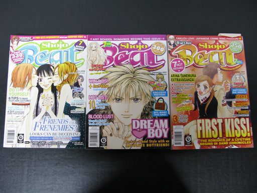 3 Shojo Beat Magazines