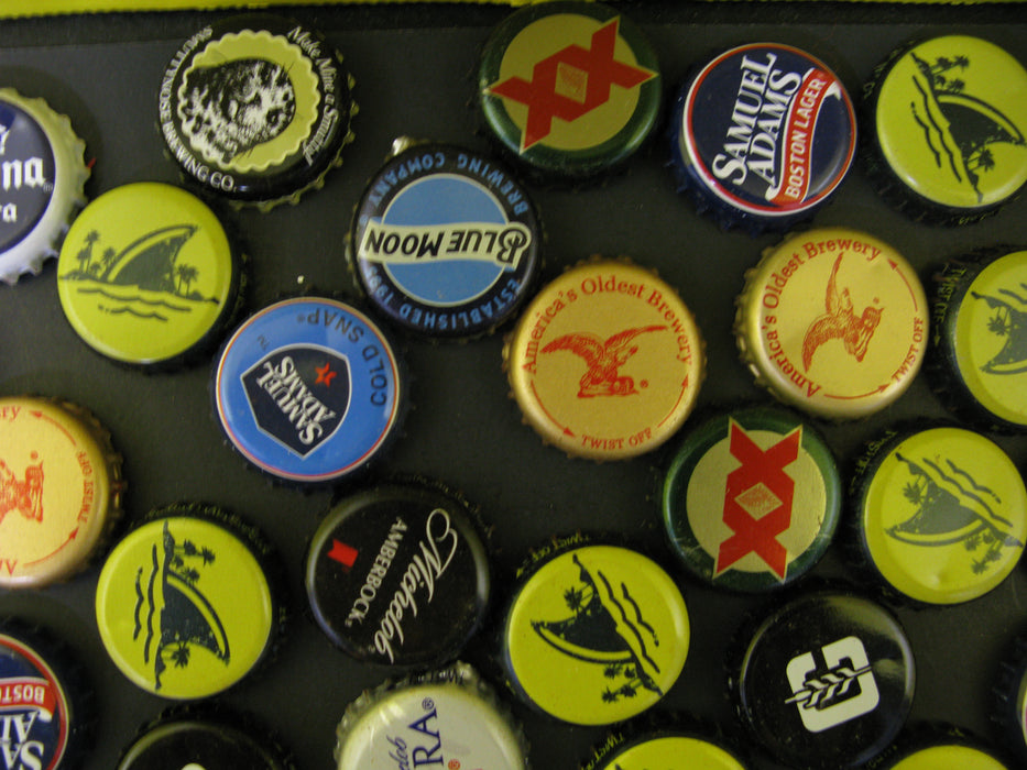 Assortment of Beer Bottle Caps