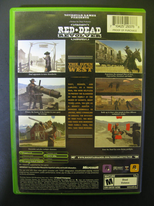 Xbox Red-Dead Revolver