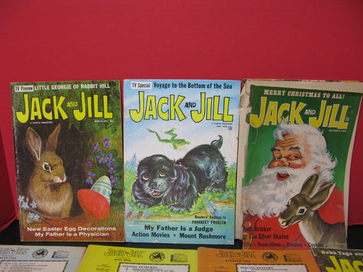 10 Jack and Jill Magazines (1966/1967/1968/1969/1970)