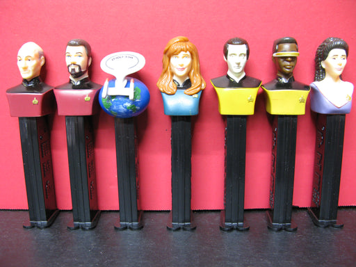7 Star Trek Pez Dispensers