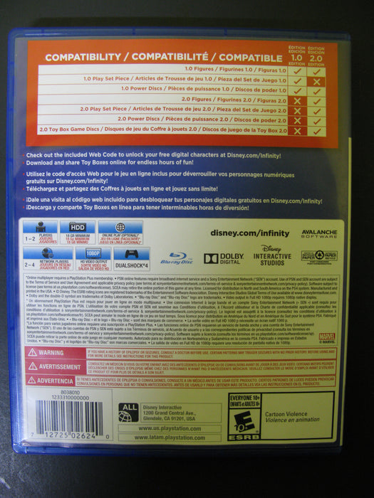 PS4 Disney Infinity 2.0 Playset