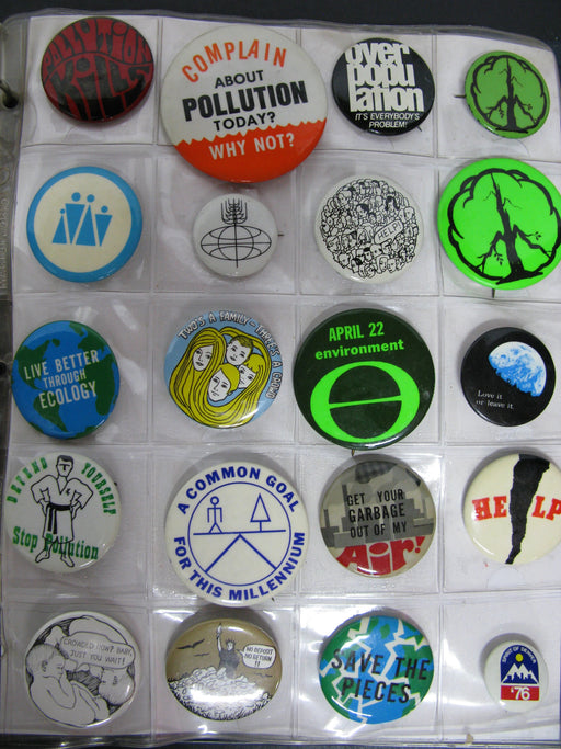Polictical and LGBT Pins From the 20th Century