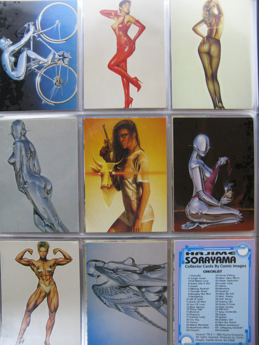 Collector Cards by Comic Images/Sexy Robots and Pinups